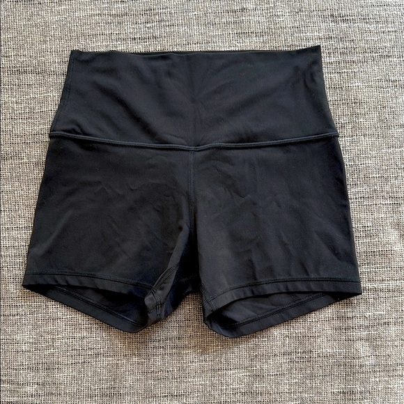 Lululemon Align Women's Black High-Waisted Short 4” - Picture 7 of 11